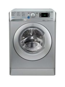 Indesit Innex Bwe91484Xs 9Kg Load, 1400 Spin Washing Machine - Silver